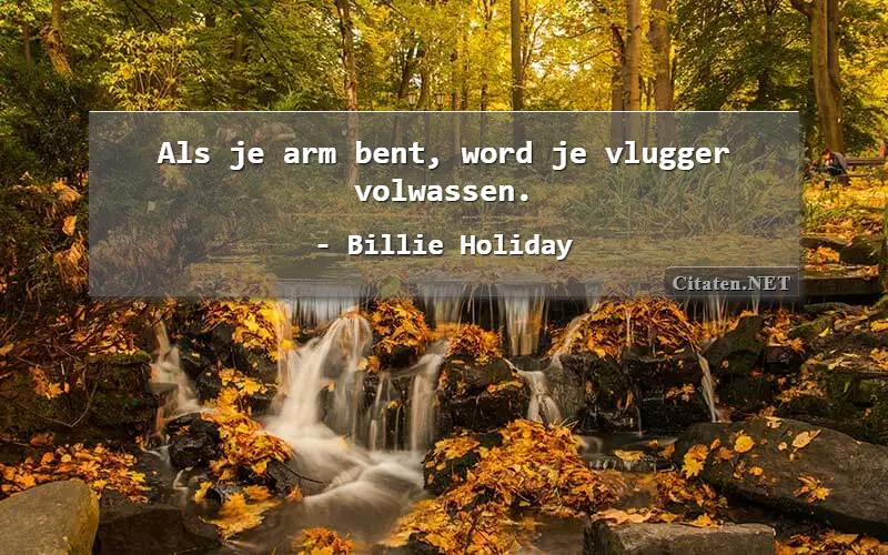 Als je arm bent, word je vlugger volwassen.