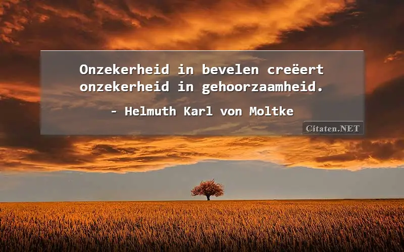 Onzekerheid in bevelen creëert onzekerheid in gehoorzaamheid.