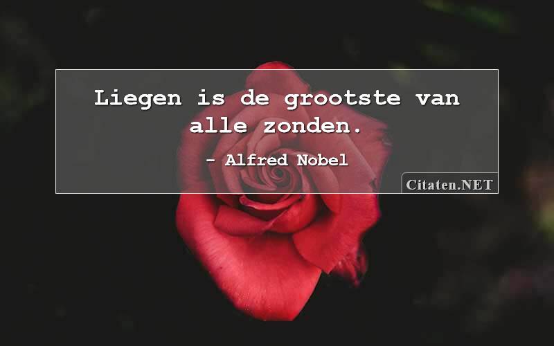 Liegen is de grootste van alle zonden.